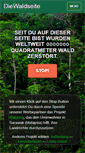 Mobile Screenshot of diewaldseite.de